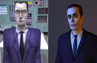 Gman v evolúcii dejín. Ale aj tak má ten starý krajší oblek ..